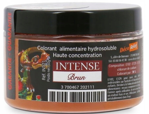 Brązowy barwnik w proszku do makaroników INT21