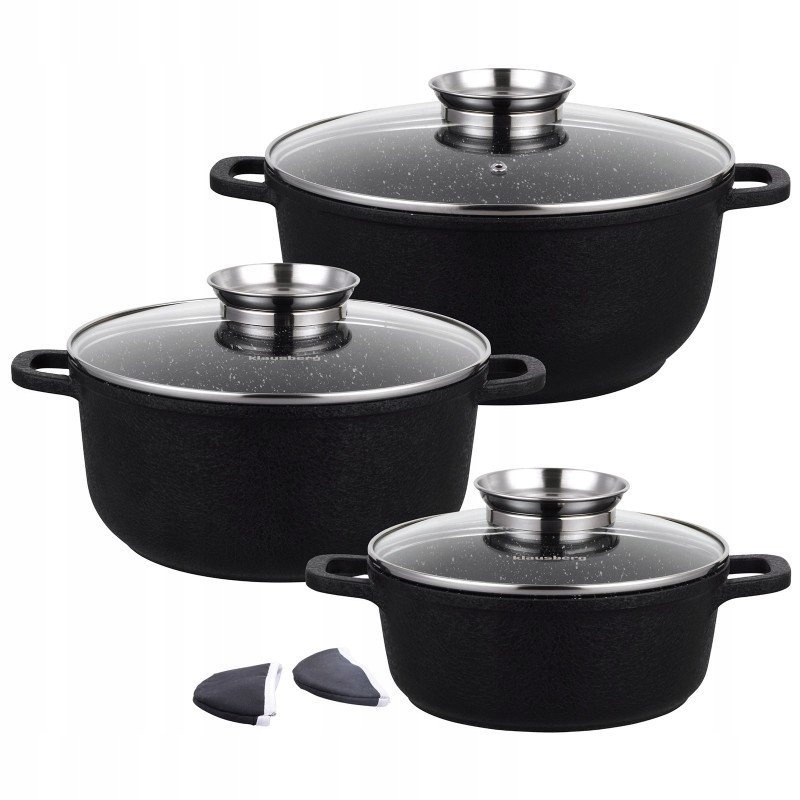 8-dielna Súprava hrncov Klausberg KB-7359