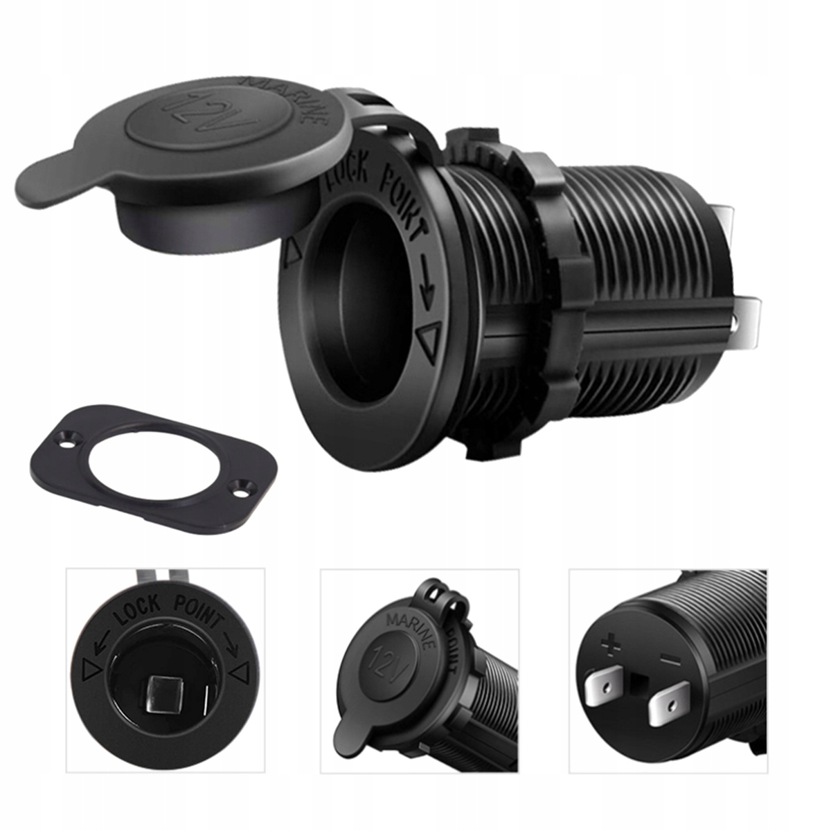 

PLS35A Gniazdo Zapalniczki Auta Hermetyczne 12/24V