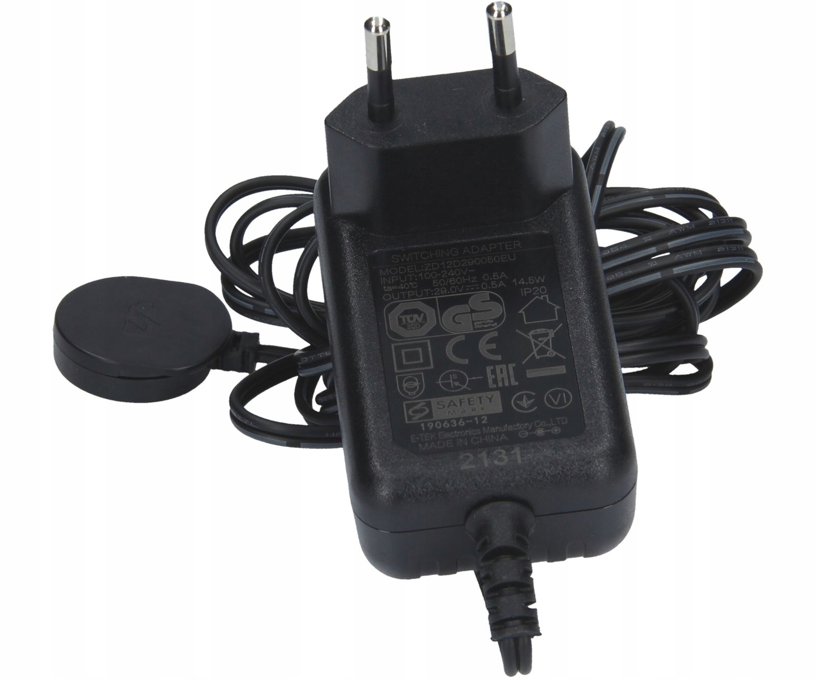 ZASILACZ DO ODKURZACZA PHILIPS SPEEDPRO FC6728 Pojemność akumulatora 0 mAh