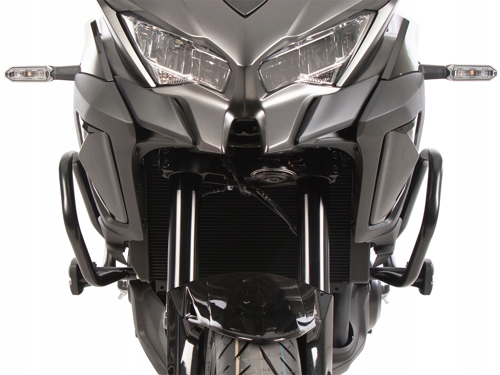 Čierna krytka motora pre Kawasaki Versys 1100 Se (2025-)