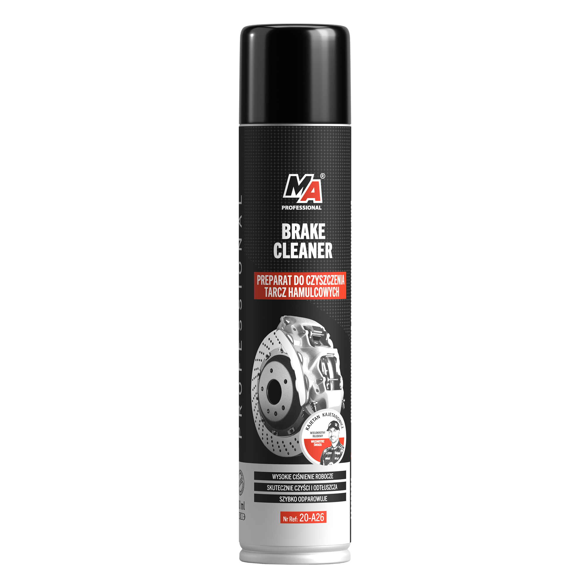 Brake Cleaner 600ML Do Czyszczenia Tarcz Hamulcowych Ma Professional