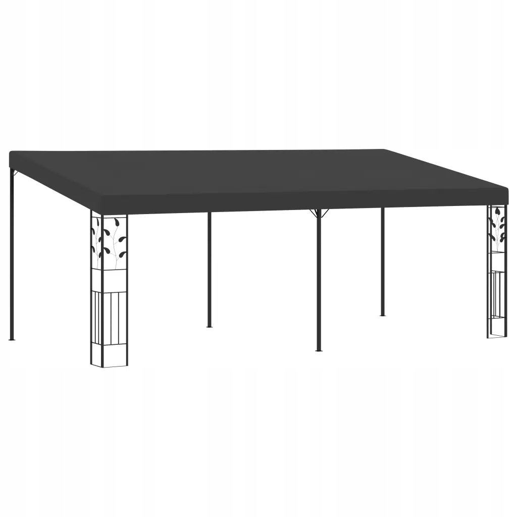 vidaXL Altán ke zdi 6 x 3 x 2,5 m antracitový