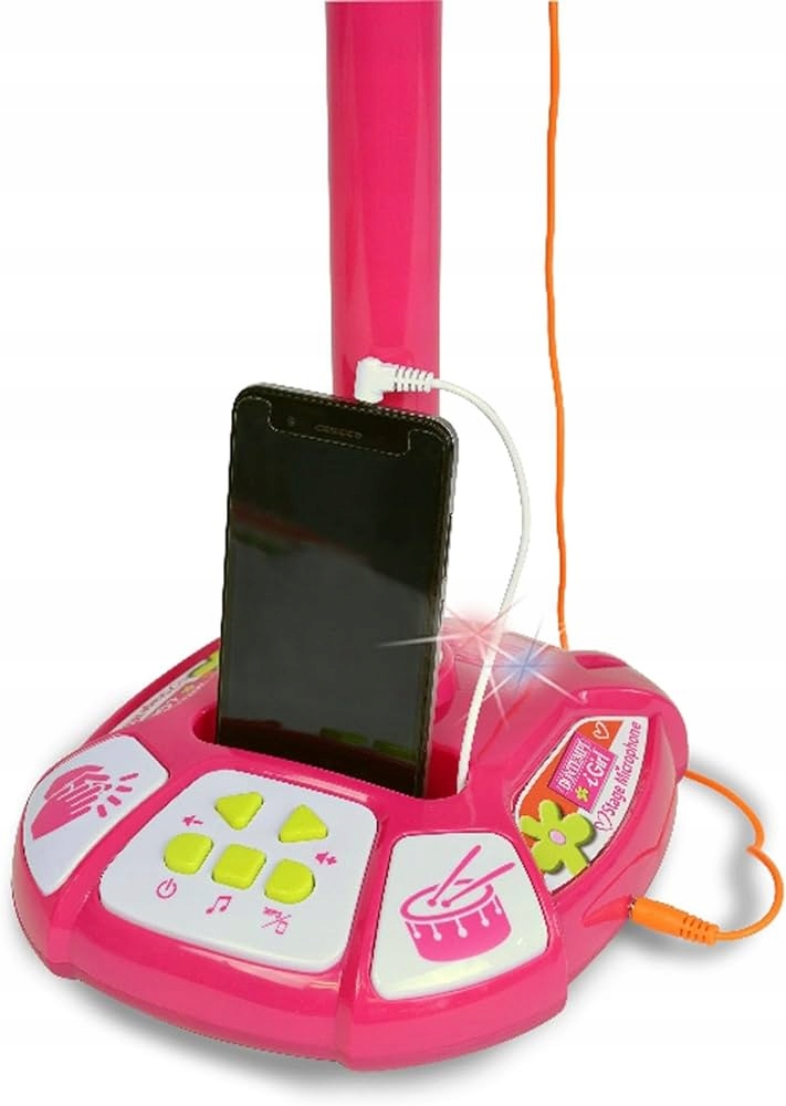 MIkrofon sceniczny dla dzieci 12 piosenek Bontempi iGirl Bohater brak