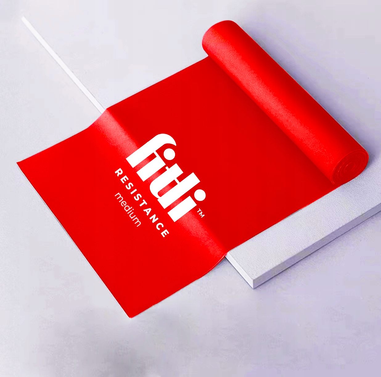 GUMA Taśma Do Ćwiczeń REHABILITACYJNA FLAT BAND 2m Kod producenta FTL06-RED