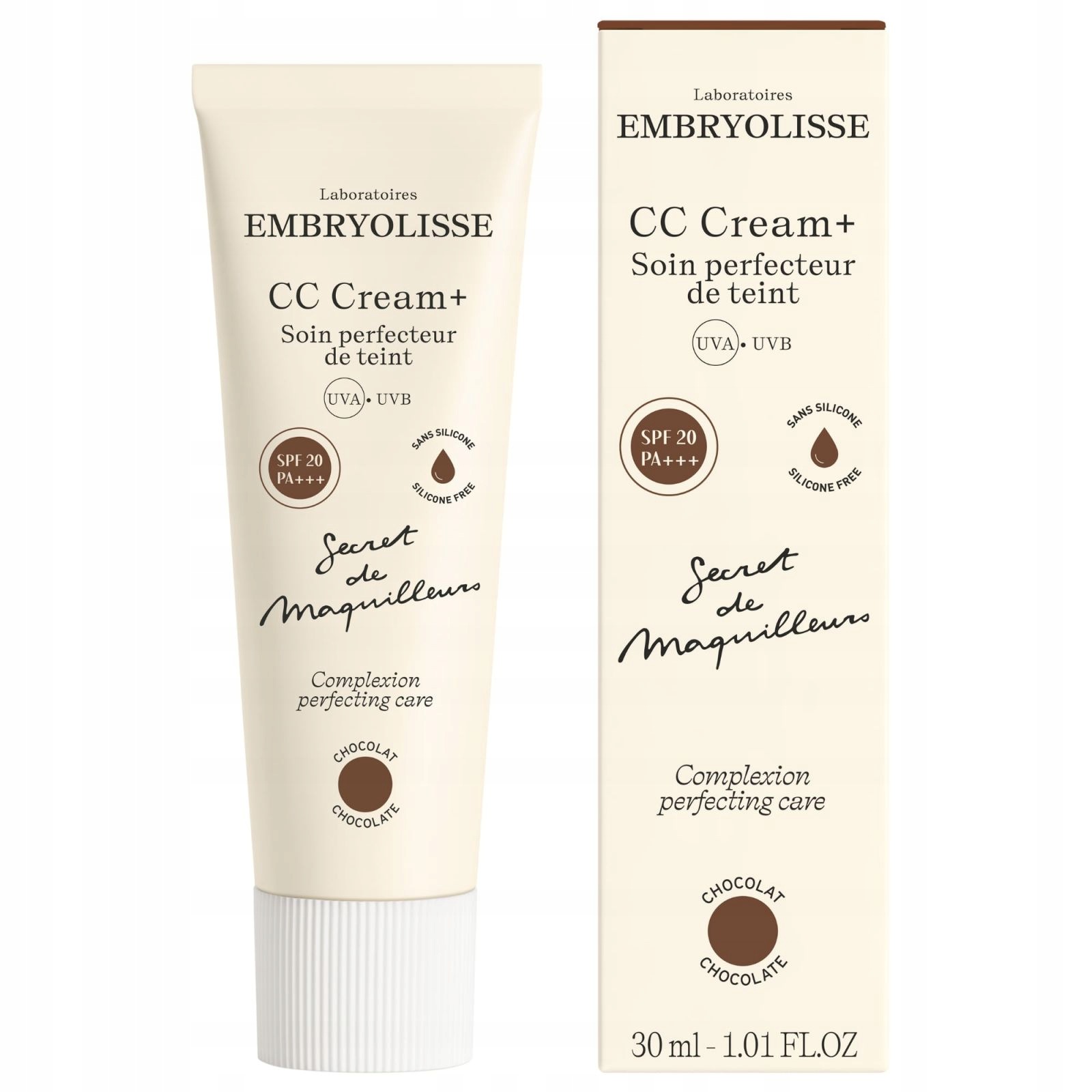 Embryolisse CC Krém Odstín 4 Chocolate (čokoládový) 30 ML