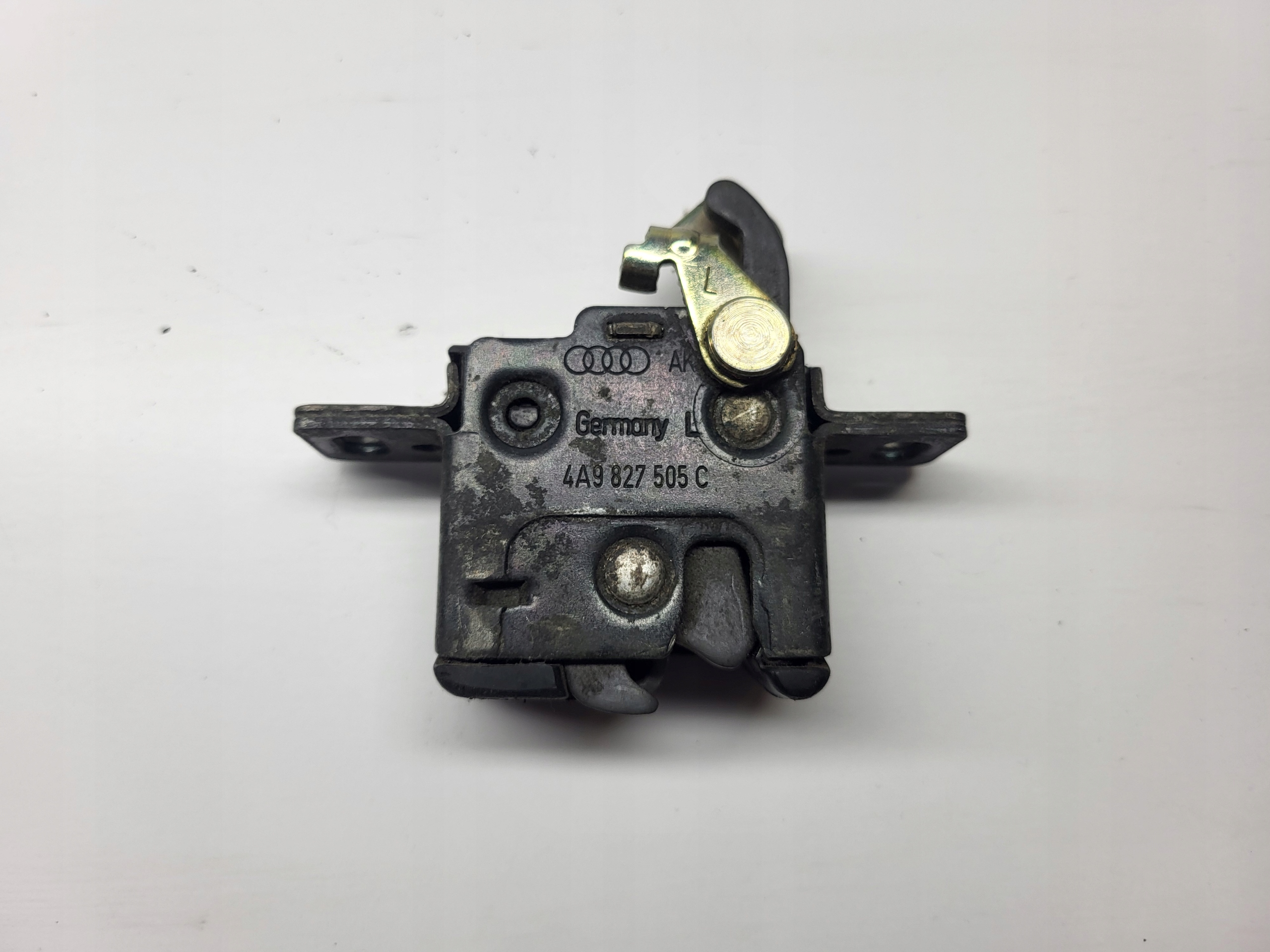 lock rear part bonnet boot AUDI 80 B4 KOMBI 4A9827505C