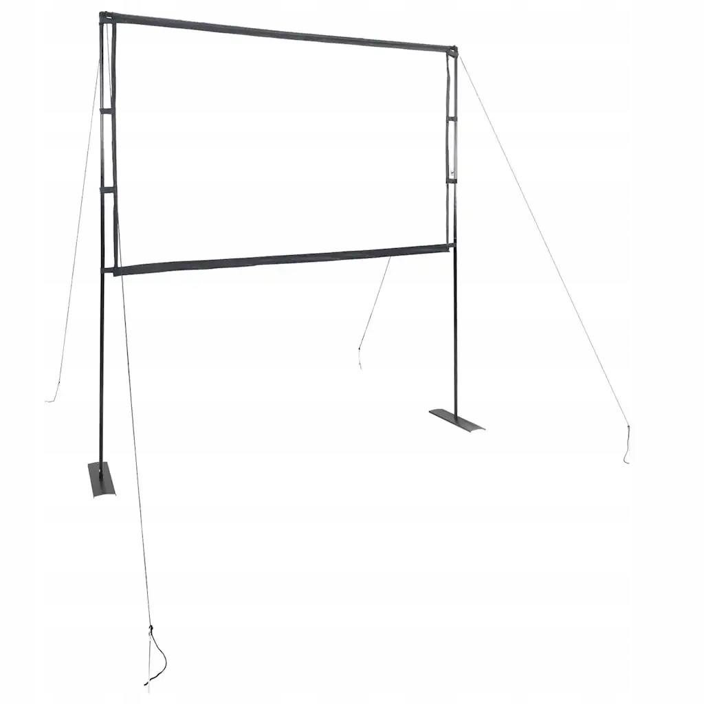 Ekran projekcyjny matowy 205 x 122 cm, kolor biały, 90'' 16:9