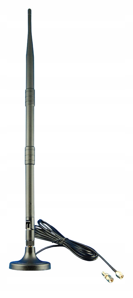 ANTENA WI-FI 2.4GHz 12 dB 2 W 1 RP-SMA + SMA 3m