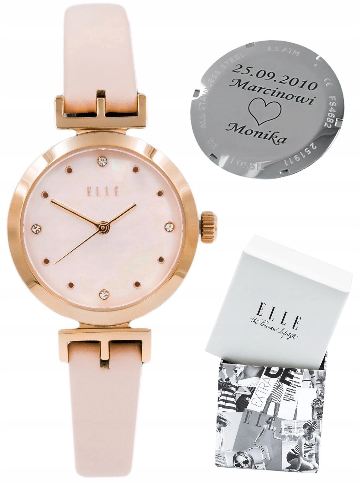 Dámské Hodinky Elle ELL21006 Odeon Gravírování Bonus