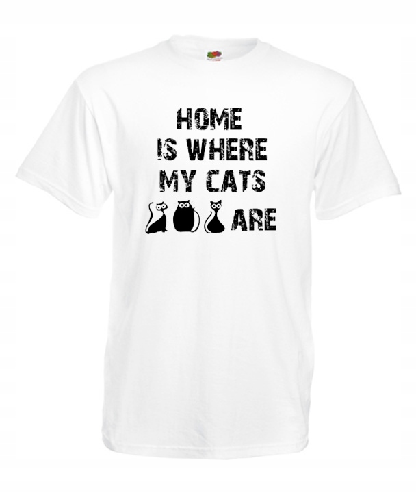 

L Koszulka Męska Kot Koty Cats Catholic Kociak