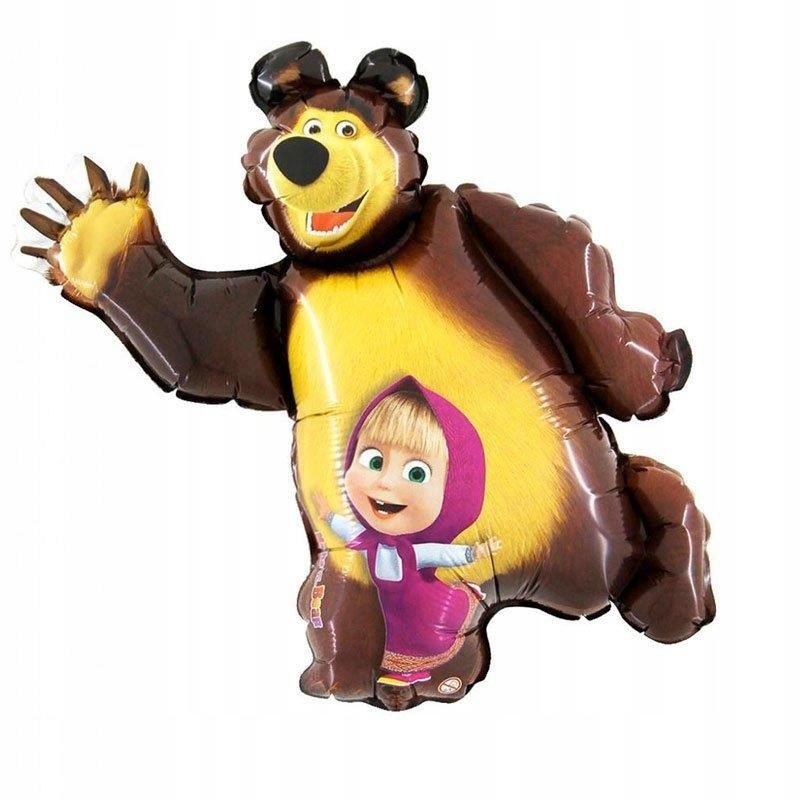 

Balon Foliowy Masha i Niedźwiedź 35 cm