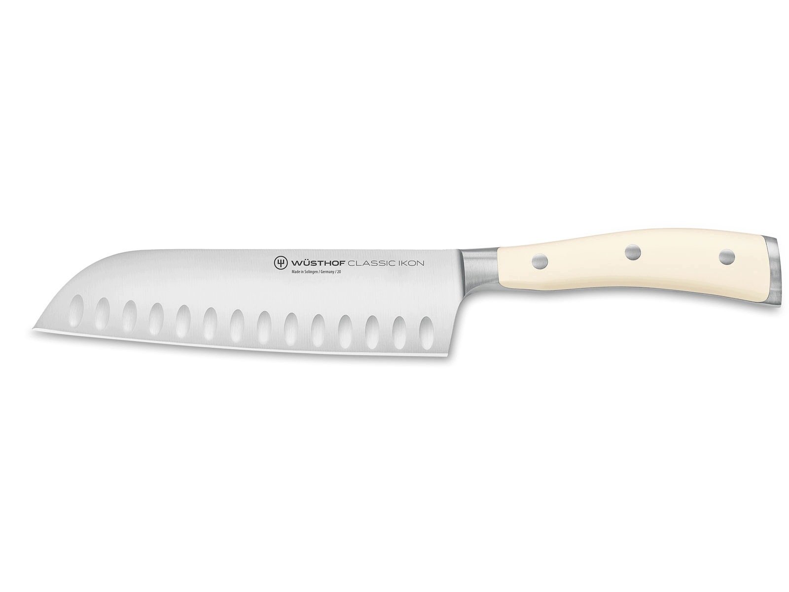 Nôž Santoku Classic Ikon Créme 17 cm