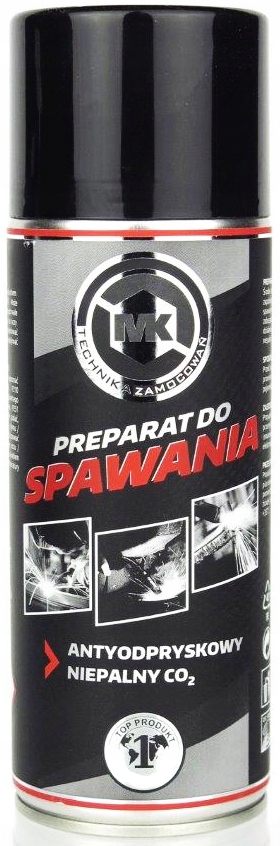 

Preparat antyodpryskowy do spawania 300 ml Spray
