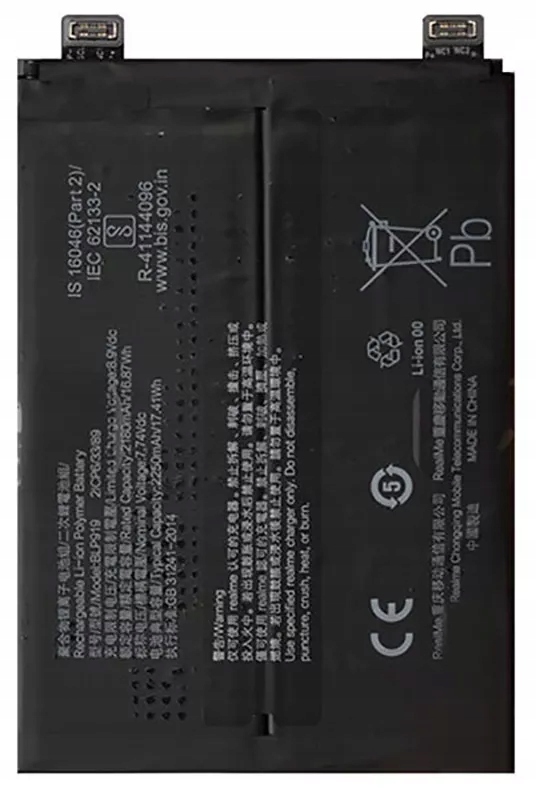 Nowy Akumulator BLP919 Realme Gt Neo 3 RMX3562, RMX3561, RMX3560, RMX3563