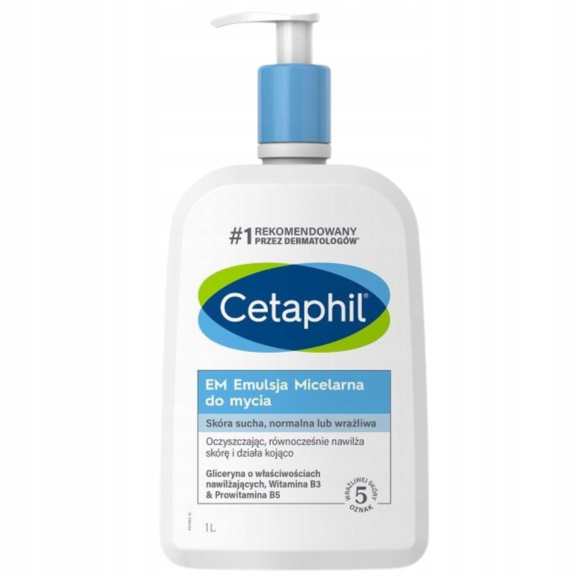 Cetaphil Em Emulsja Micelarna do mycia 1000 ml