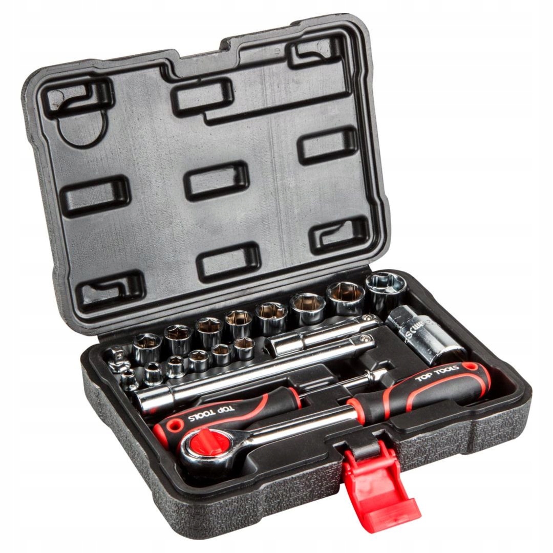 

Zestaw Kluczy Nasadowych 1/4" 3/8 20el 38D520