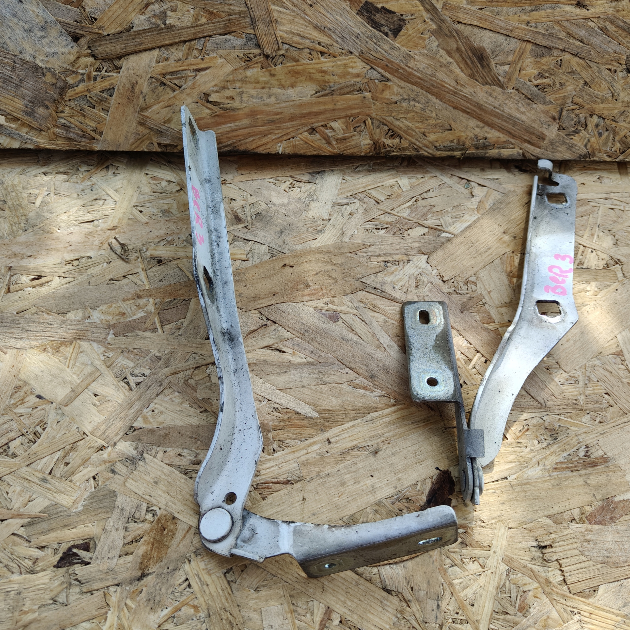 bonnet hinges KOMPLET right left PEUGEOT PARTNER III BERLINGO III BIALE