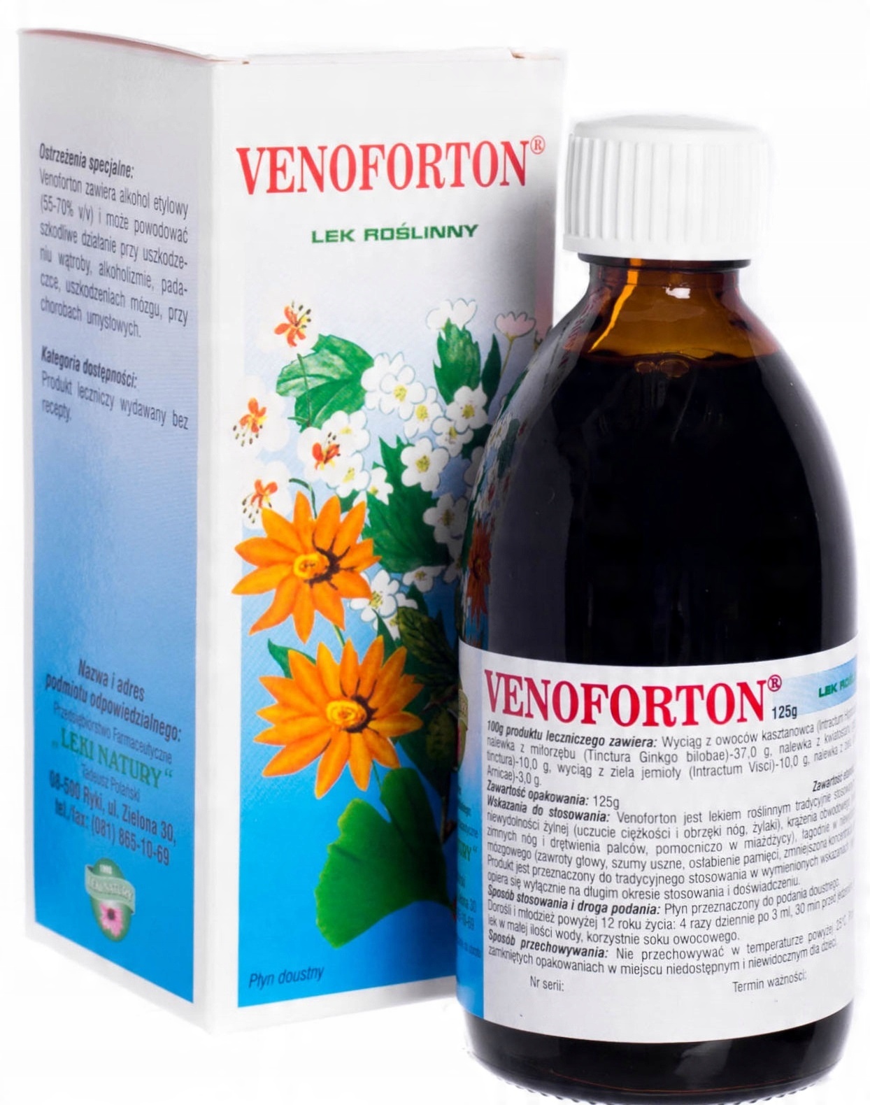 

Venoforton, 125g Krążenie
