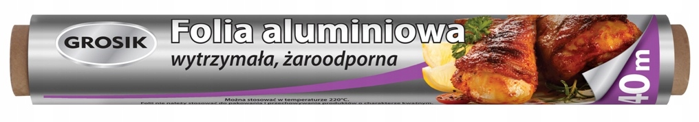 

Gr Folia Aluminiowa 40M