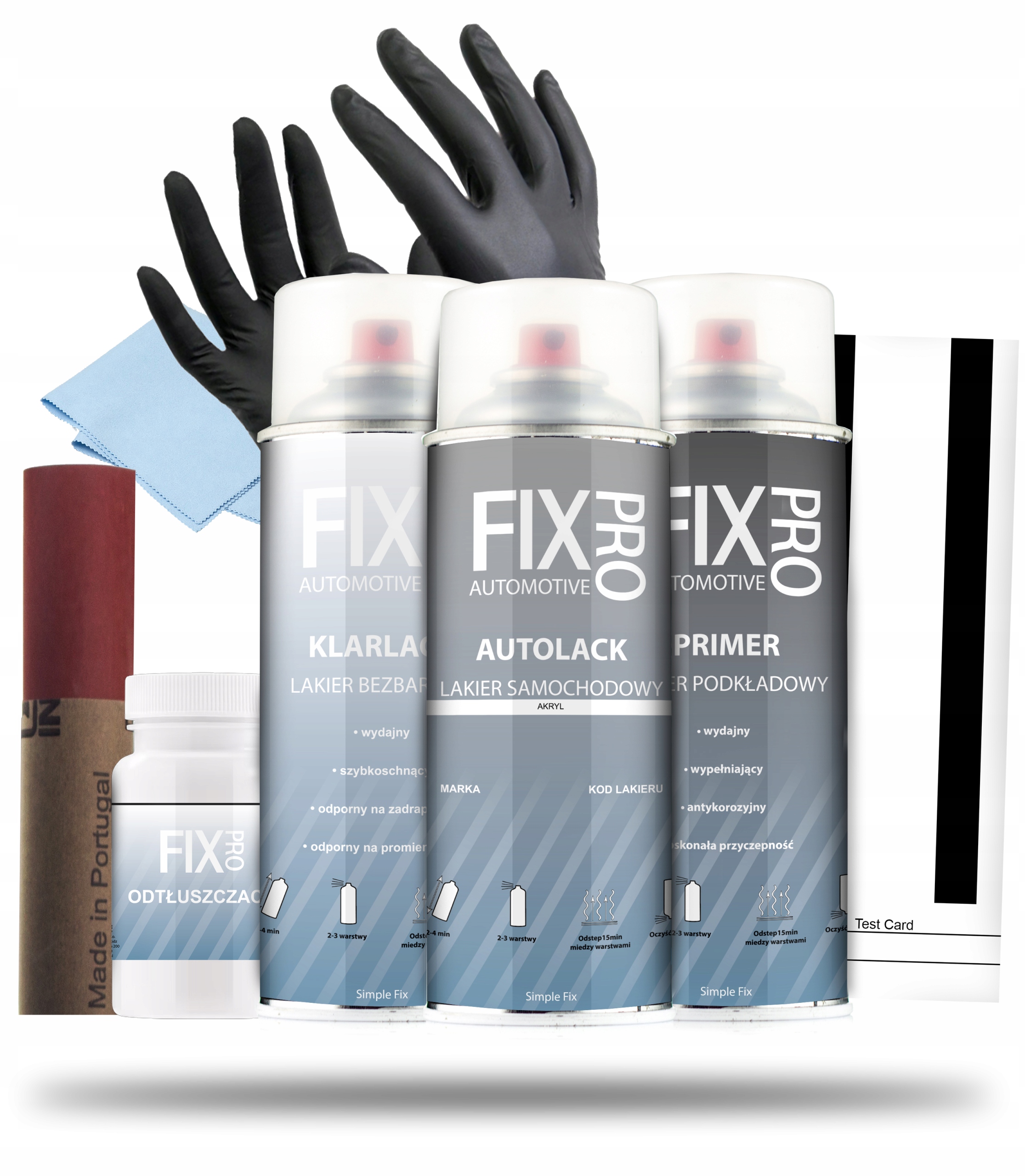 FixPro LAKIER SAMOCHODOWY SPRAY BEZBARWNY PODKŁAD SEAT LC9Z