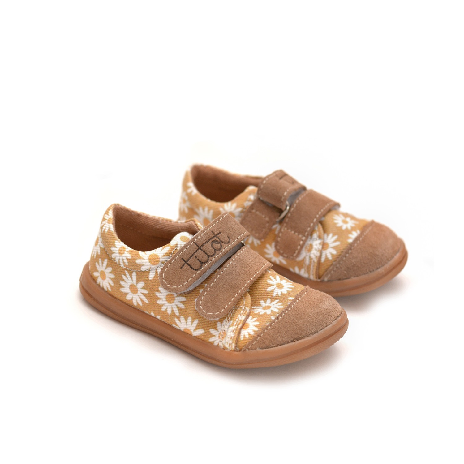 Trampki dziecięce Titot Beige Daisy rozmiar 24 wkładka 15,4 cm