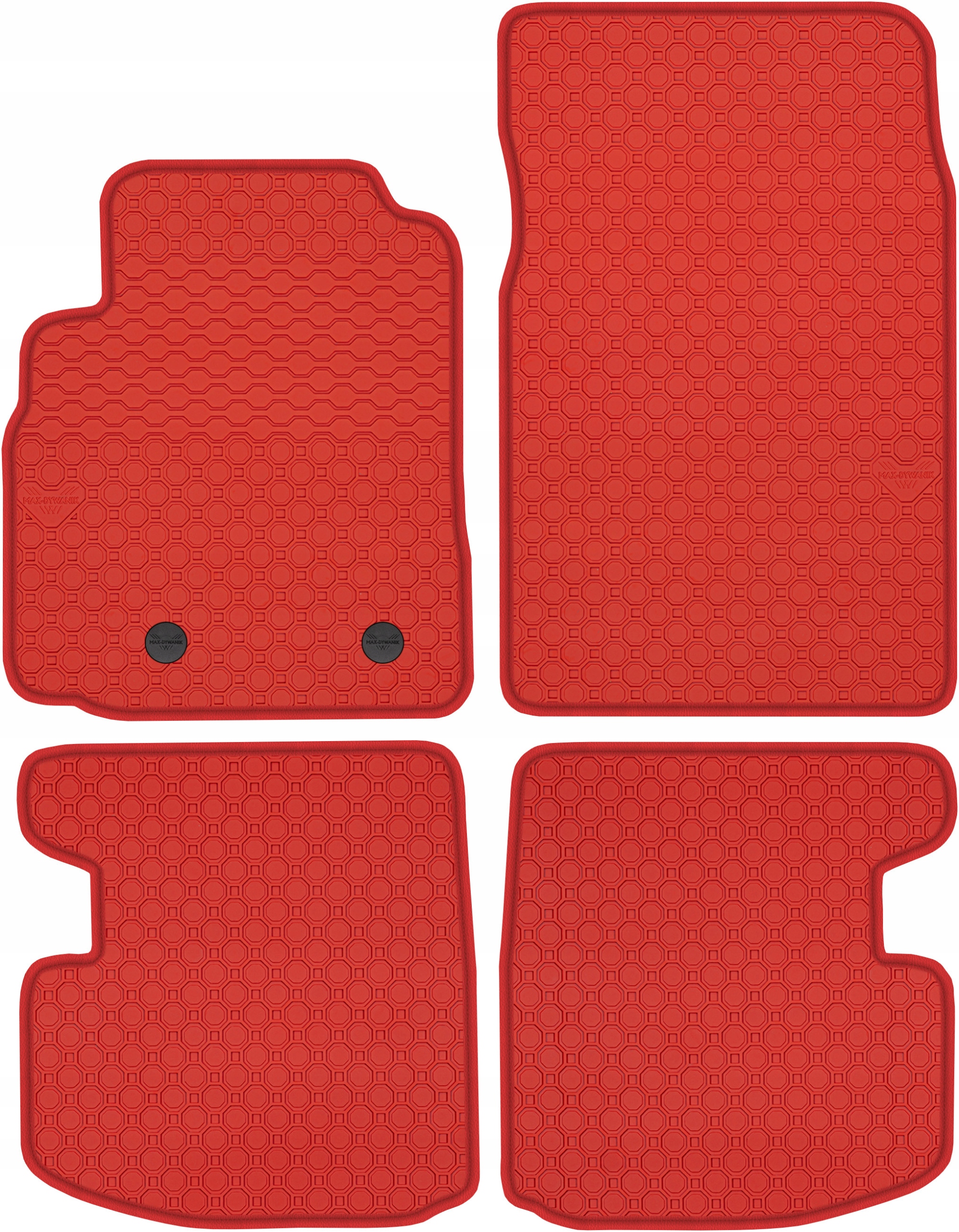 Toyota Yaris I Hb 3D 1999-2005 Koberce Červené