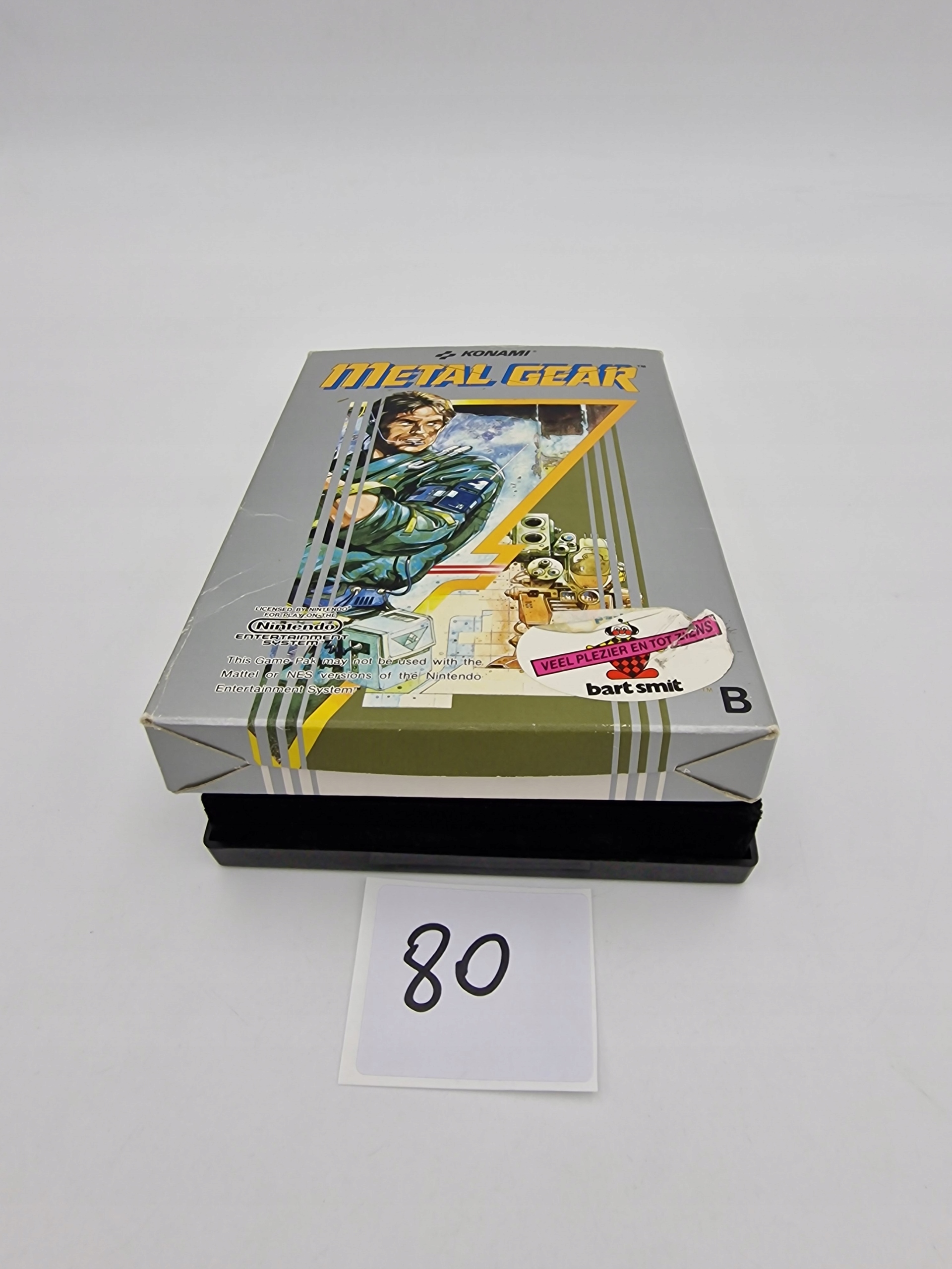 NINTENDO NES METAL GEAR Tytuł METAL GEAR