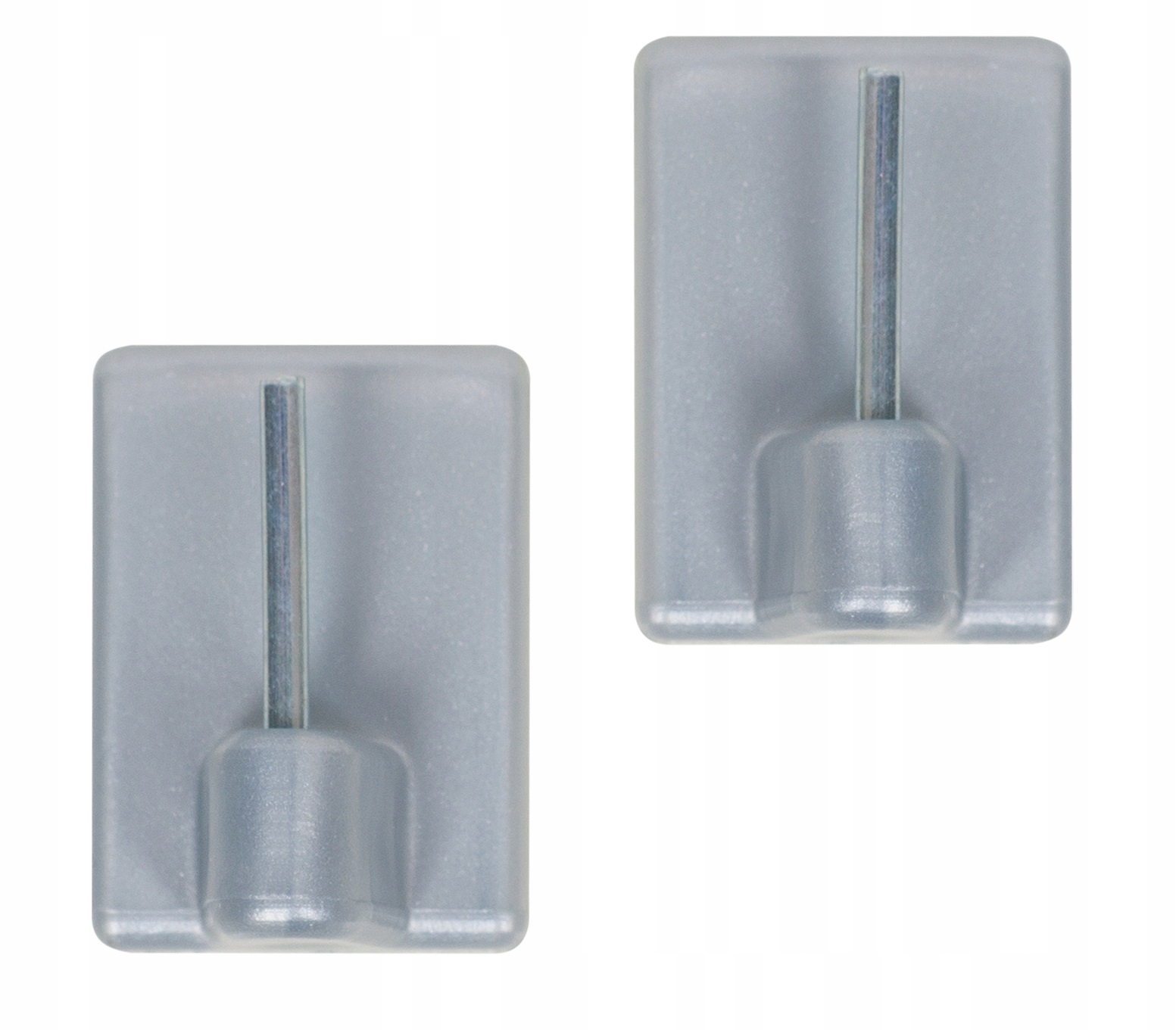 HACZYK samoprzylepny firan Zazdrostki 2szt srebrny