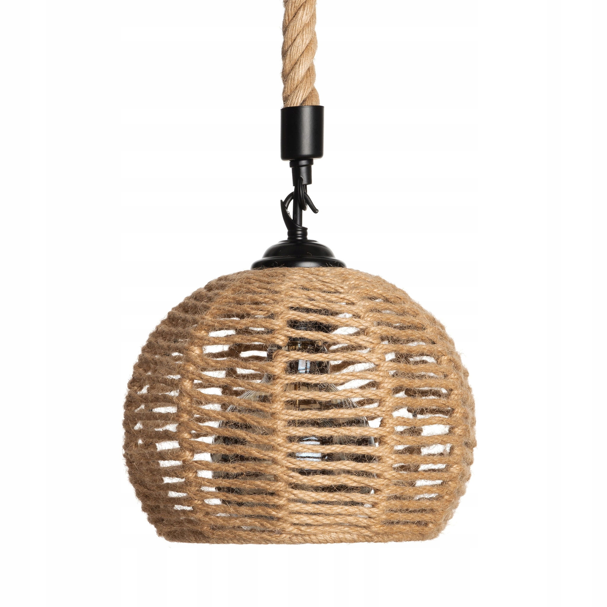 

Lampa wisząca jutowa Pelota boho mała