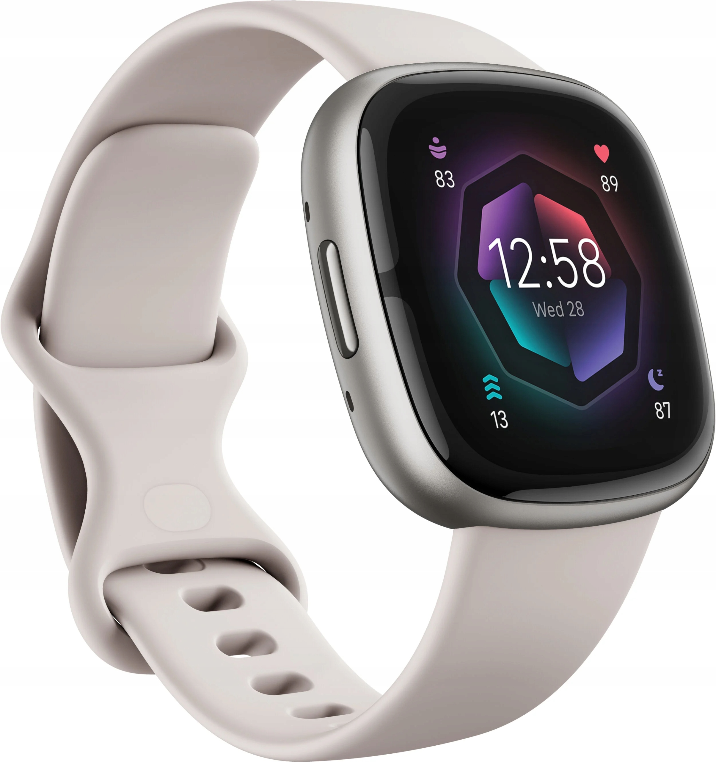 

Smartwatch Fitbit Sense 2 Biało-szary