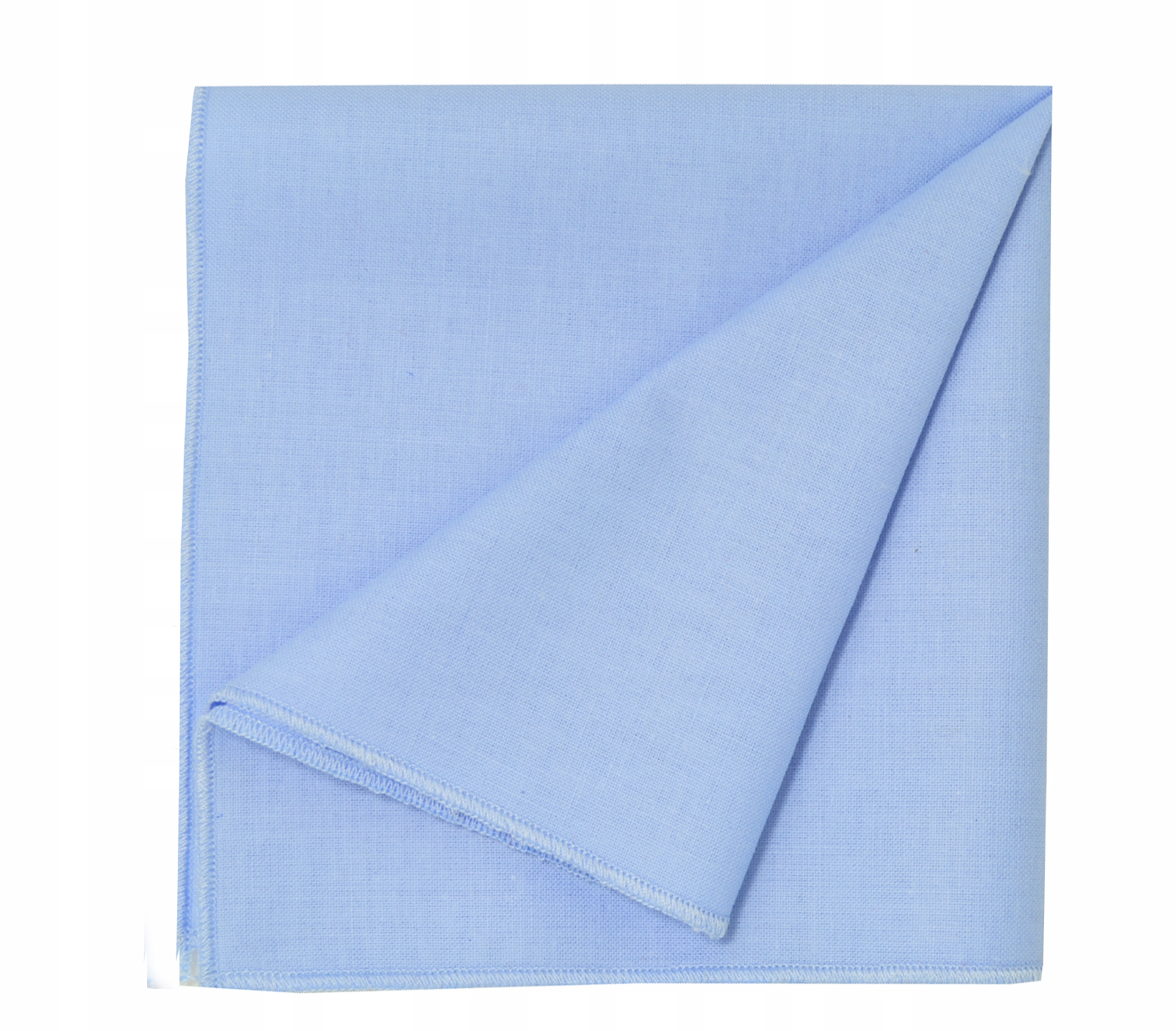 POSZETKA MĘSKA wypustka do kieszonki błękit