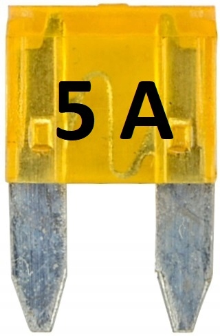 Bezpiecznik samochodowy płytka MINIVAL 5A 10szt