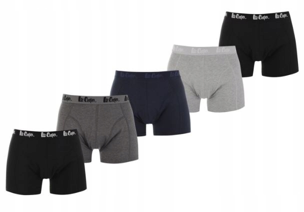 

Bokserki majtki Lee Cooper zestaw 5 Par 4XL
