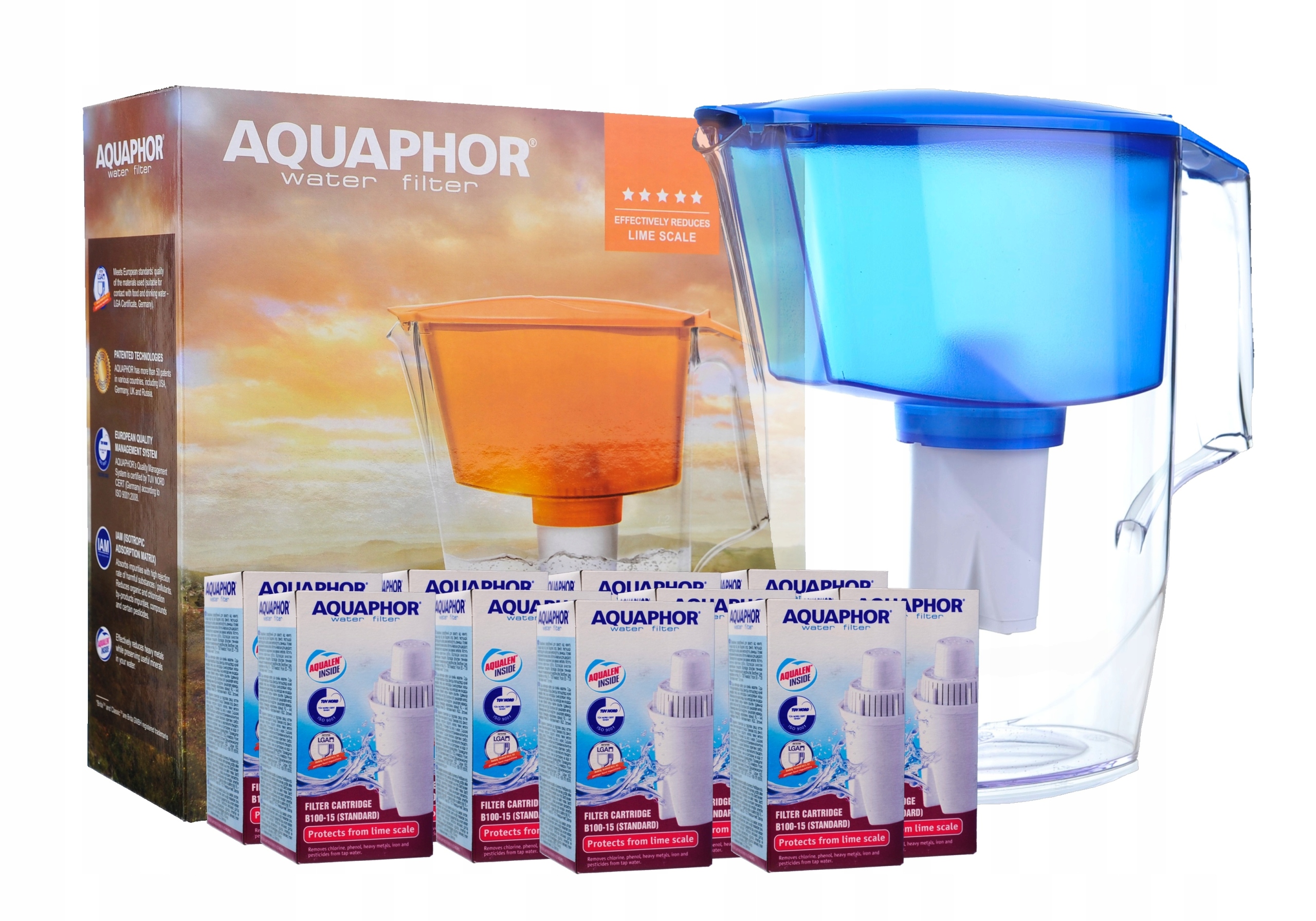 

10x Filtr Standard Classic Brita + Dzbanek Gratis