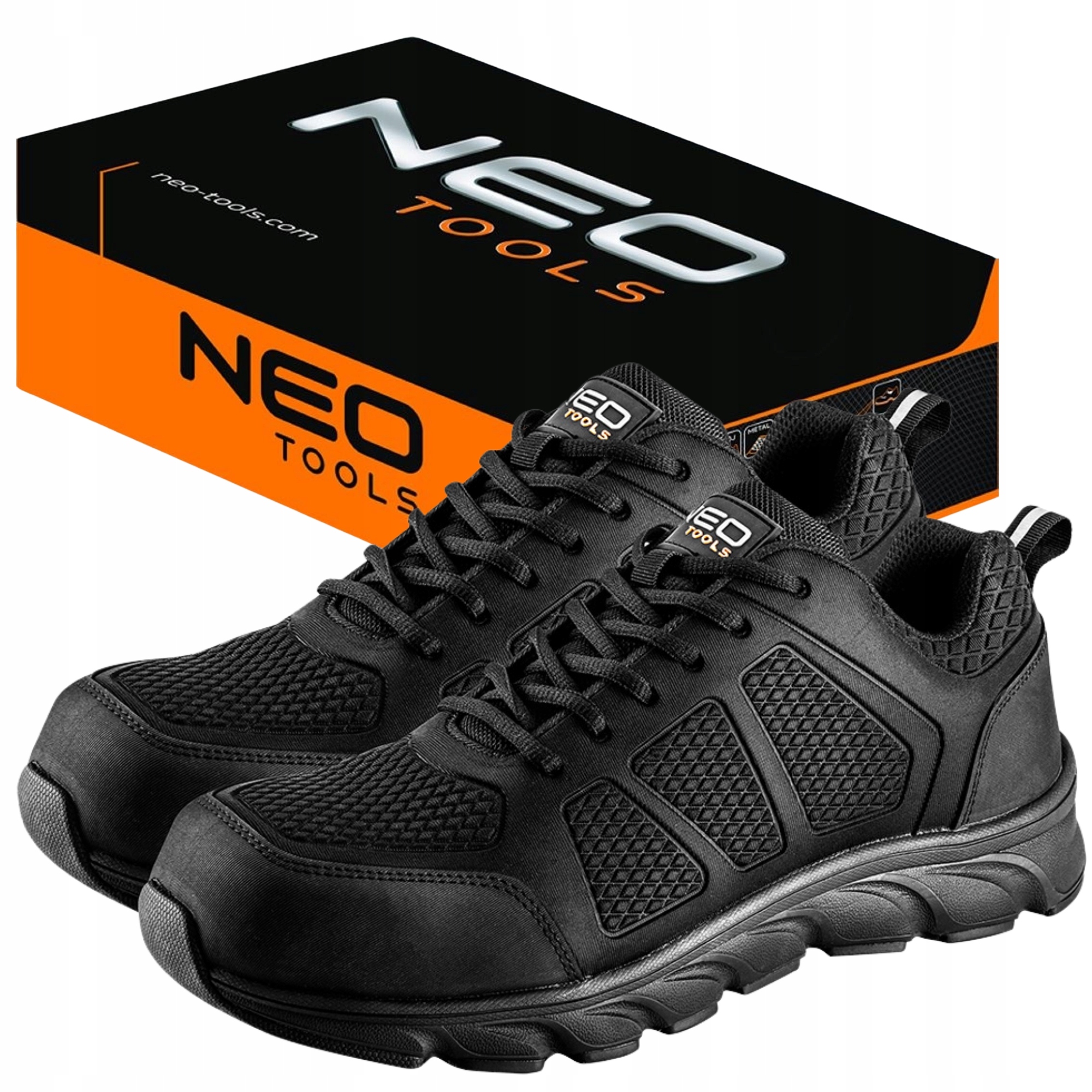 Buty Robocze z Podnoskiem Kompozytowym S1P Src r. 46 Obuwie Neo