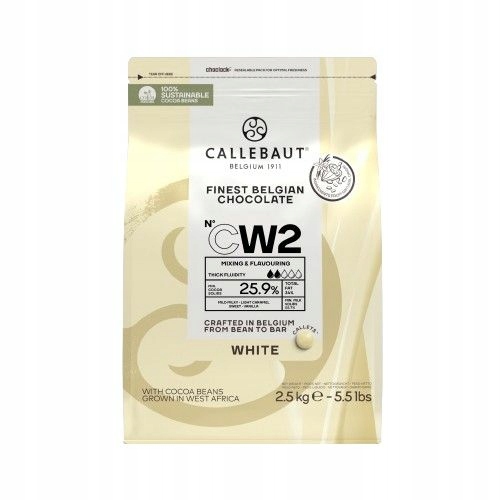 Callebaut Czekolada Biała 25,9% (op1 kg)