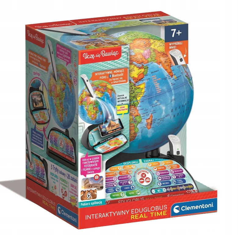 GLOBUS INTERAKTYWNY DIGITAL CLEMENTONI 50848 EAN (GTIN) 8005125508488