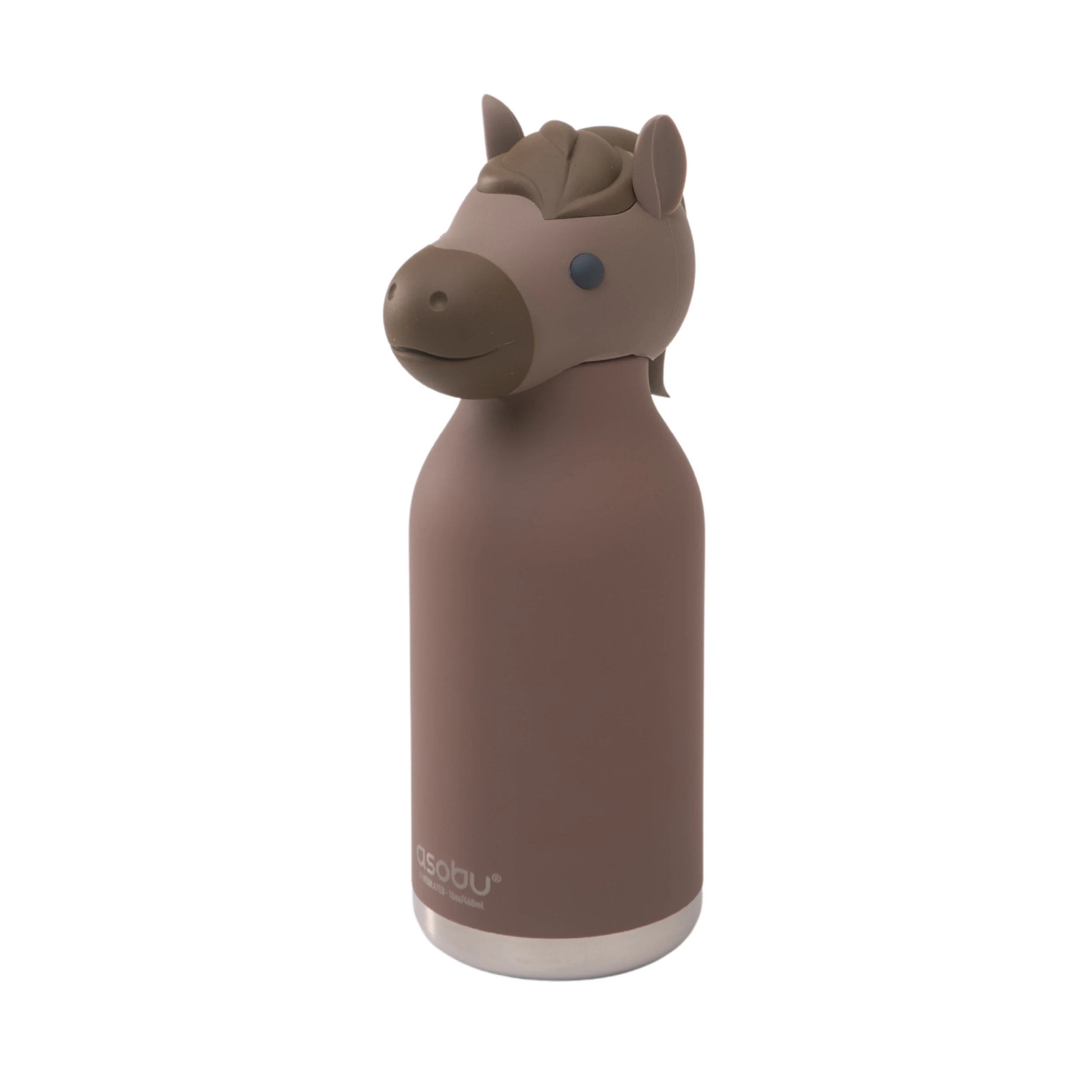 Butelka termiczna dziecięca Asobu Bestie Bottle 0,46 l koń