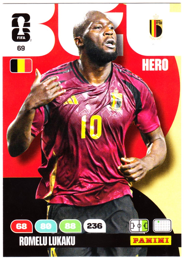 Karta Kolekcjonerska Panini Fifa World Cup 2026 Core Romelu Lukaku 69