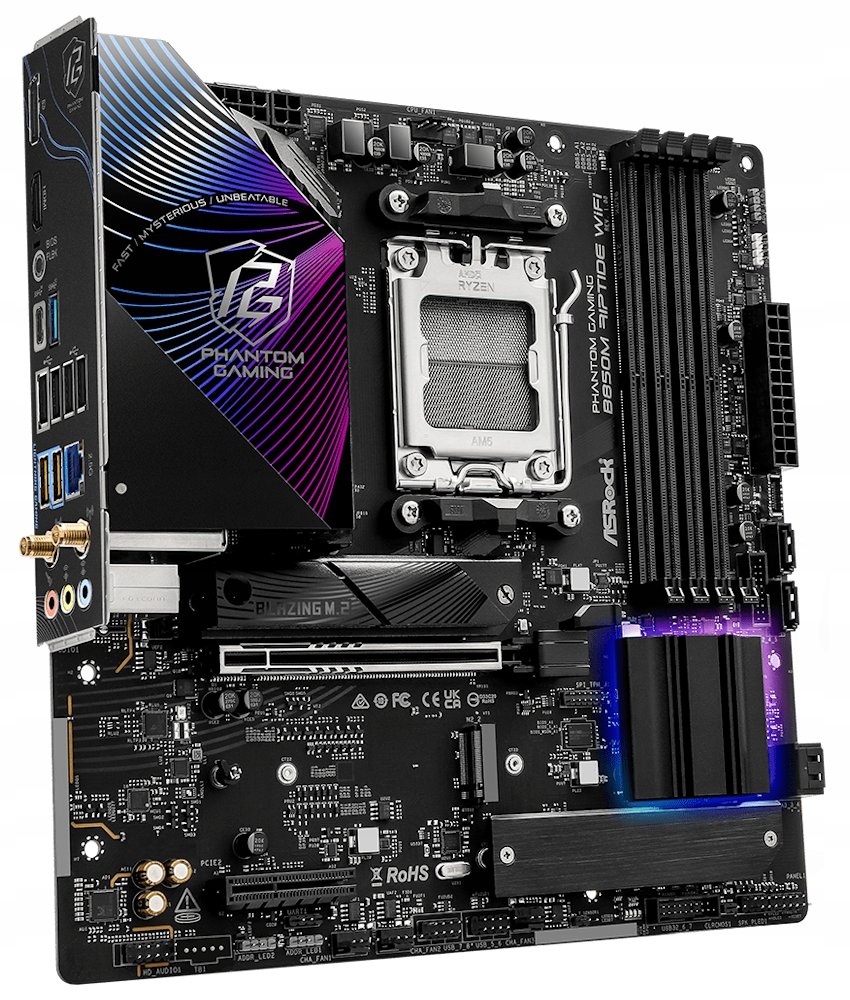 Płyta główna ASRock B850M Riptide AM5 Micro ATX DDR5 Wi-Fi/Bluetooth