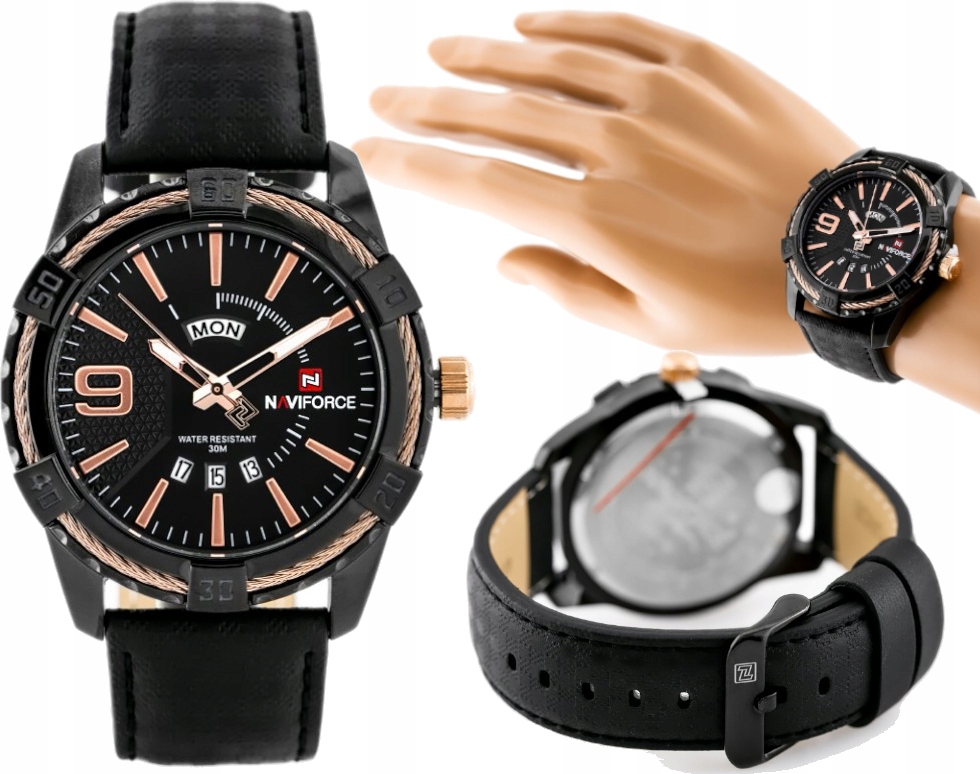 

Stylowy Zegarek Męski Naviforce Klasyczny Datownik