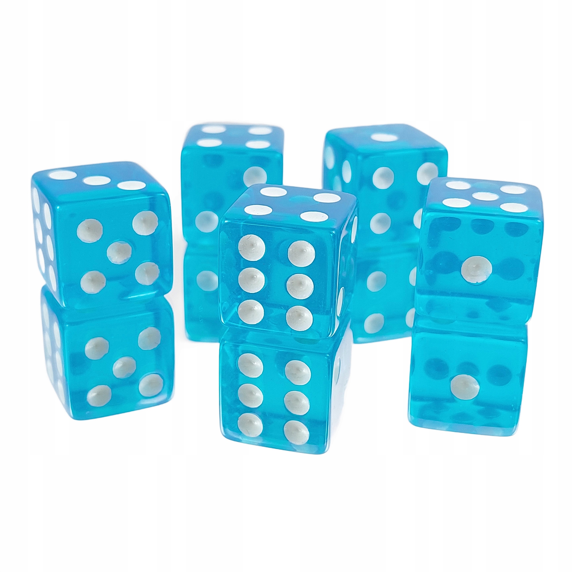 ZESTAW 2 KOSTEK K6 RPG PODNIEBNE MIASTO KOŚĆ SZEŚCIOŚCIENNA 1,6 CM Liczba ścian 6