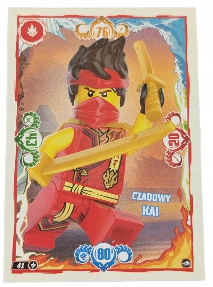 Karta Lego Ninjago Seria 10 Numer 041