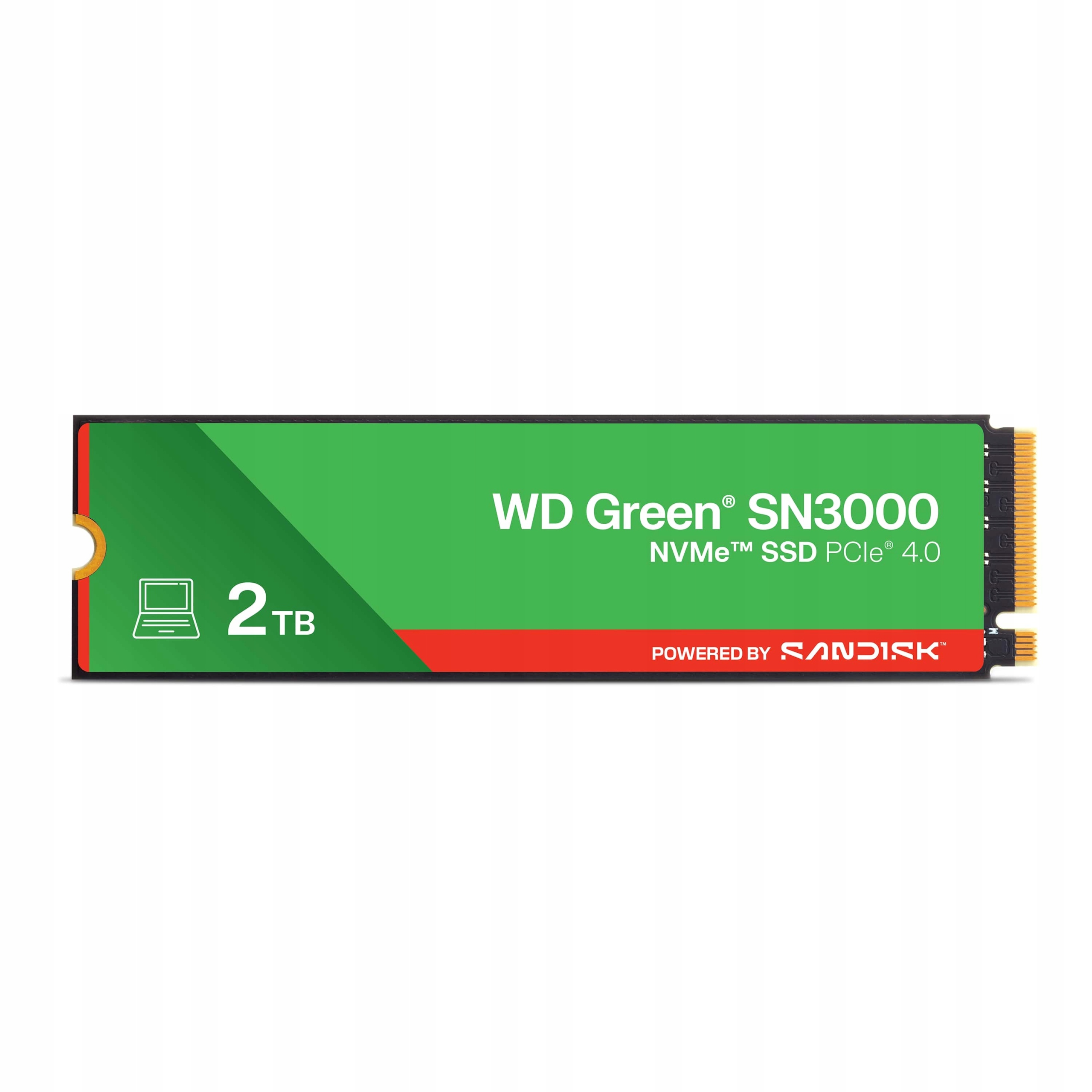 Wd Green SN3000 Powered By SANDISK/2TB/SSD/M.2 NVMe/3R
