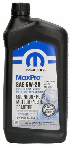 Mopar MaxPro 5W20 946 ML