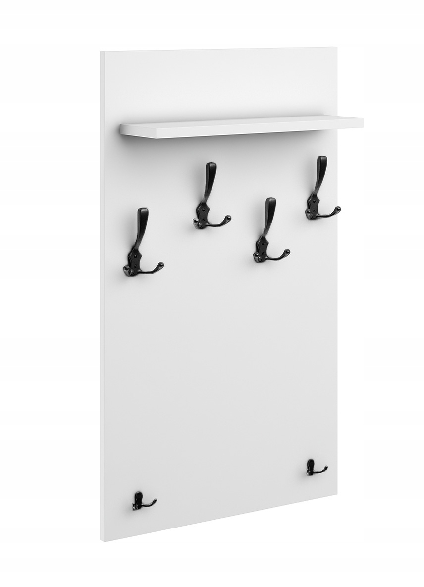 ZESTAW MEBLI PRZEDPOKÓJ SZAFKA SIEDZISKO BIAŁY Typ drzwi Uchylne