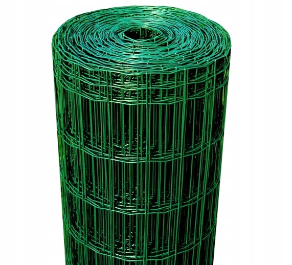 Plotová Sieť 100 cm Potiahnutá 1 m Zváraná 20 m zelená oko 10x5 mm