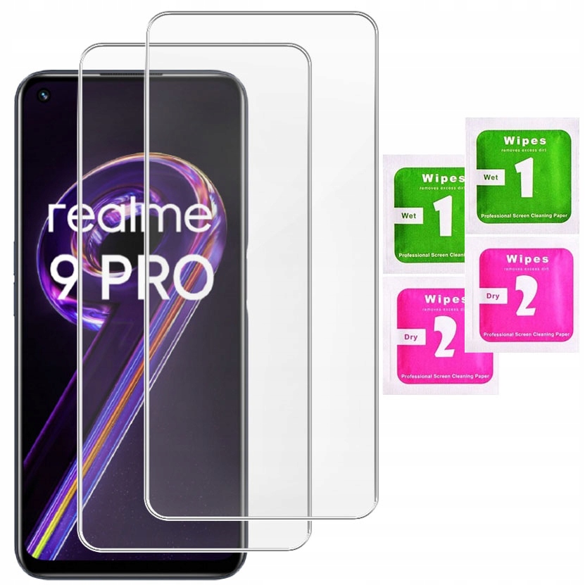 

2x Szkło Hartowane Do Realme 9 5G 9 Pro Szybka