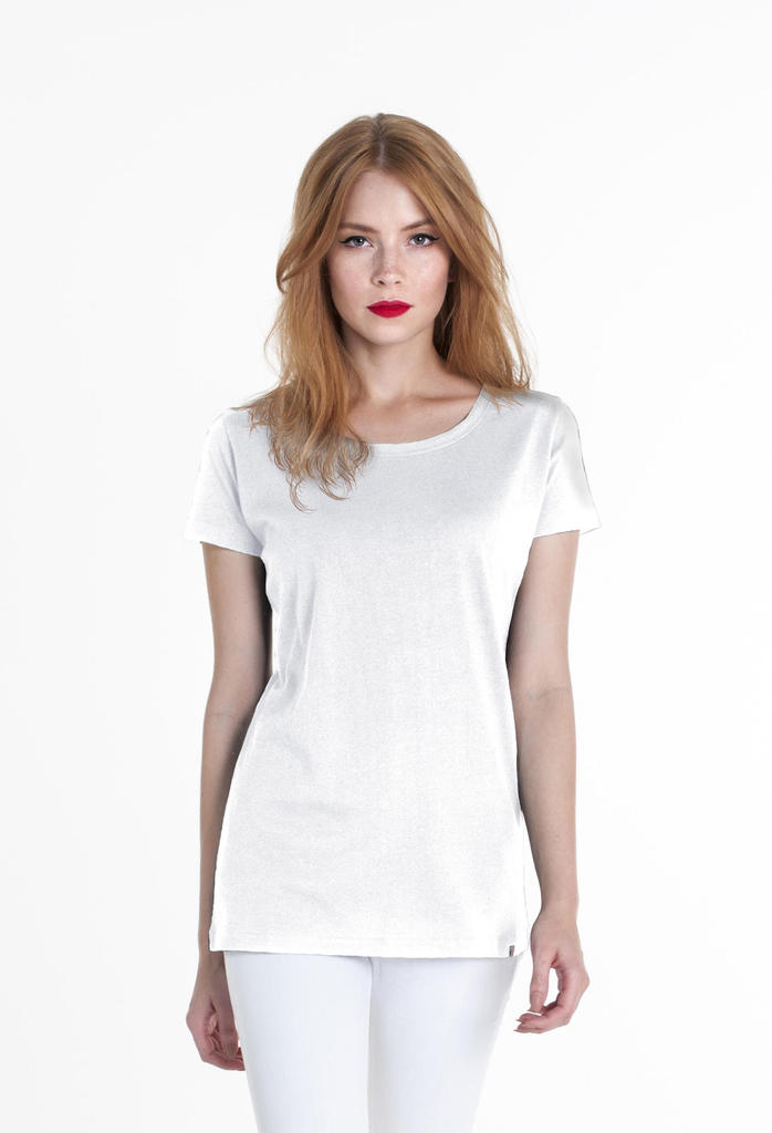 

T-shirt Damski Koszulka Biała Premium 100% Bawełna